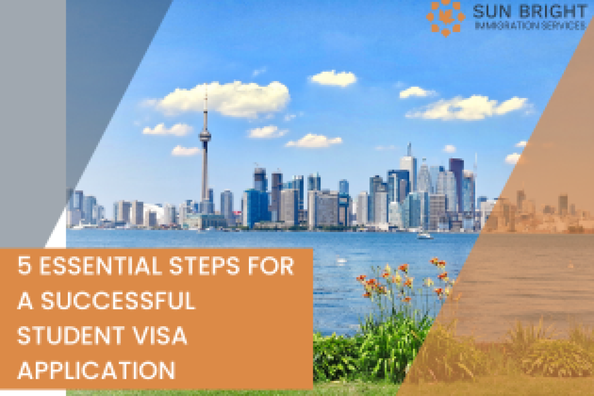 5 Essential steps for a successful student visa application
